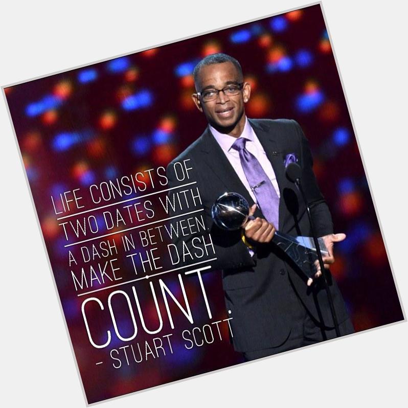 Happy 50th birthday, Stuart Scott. You continue to inspire us. We miss you.  