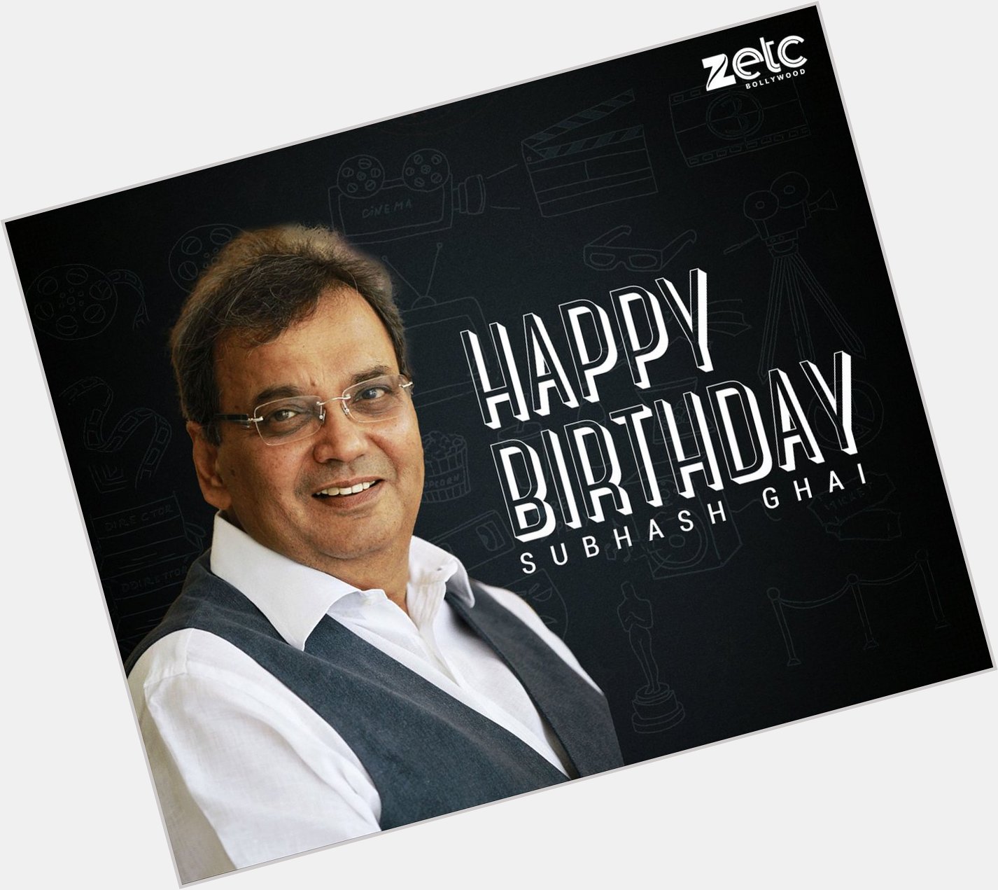 A legend who has given us many memorable movies. Happy Birthday Subhash Ghai. 