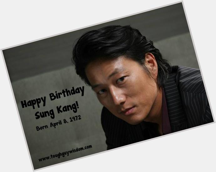 Happy 43rd Birthday to Sung Kang! 