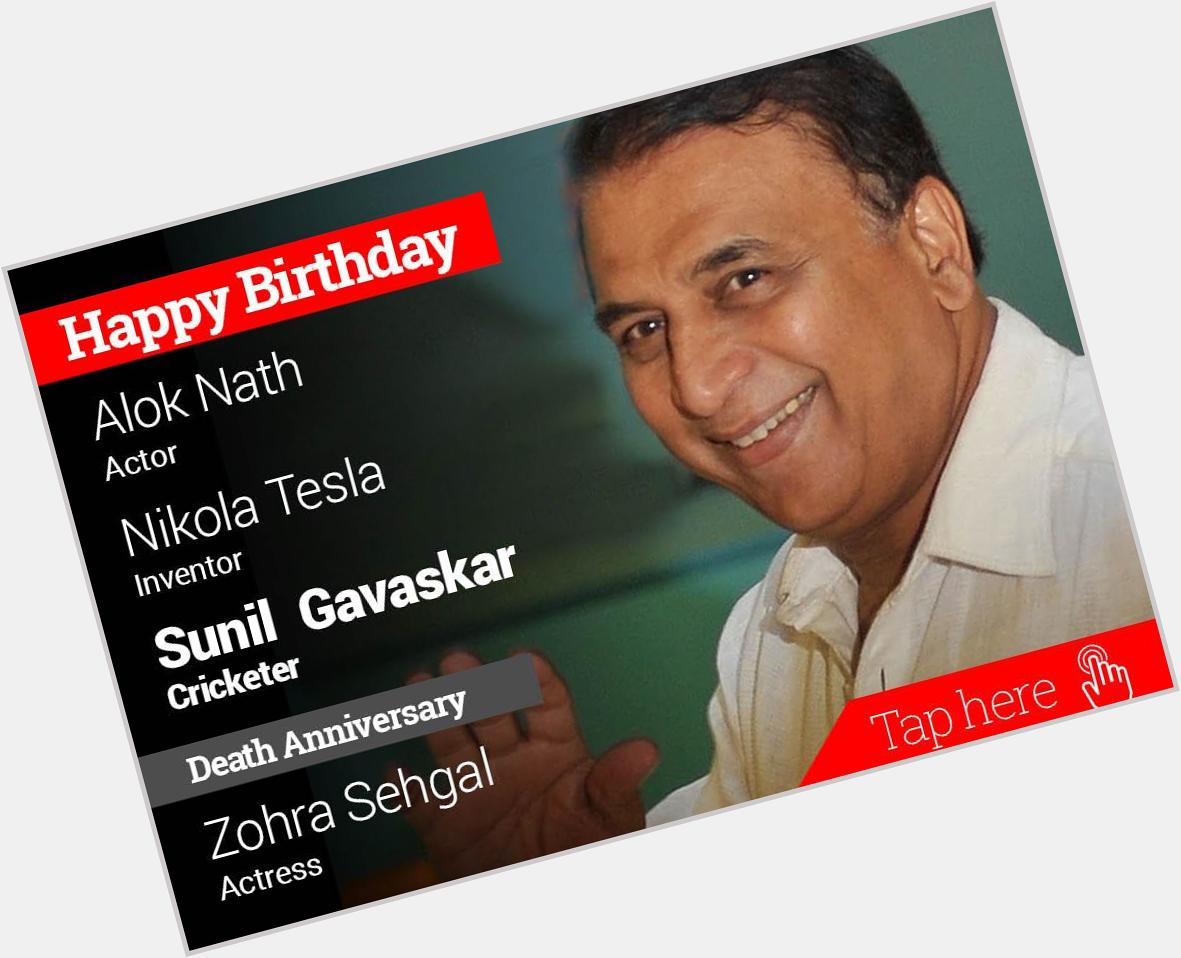 Homage Zohra Sehgal. Happy Birthday Alok Nath, Nikola Tesla, Sunil Gavaskar 