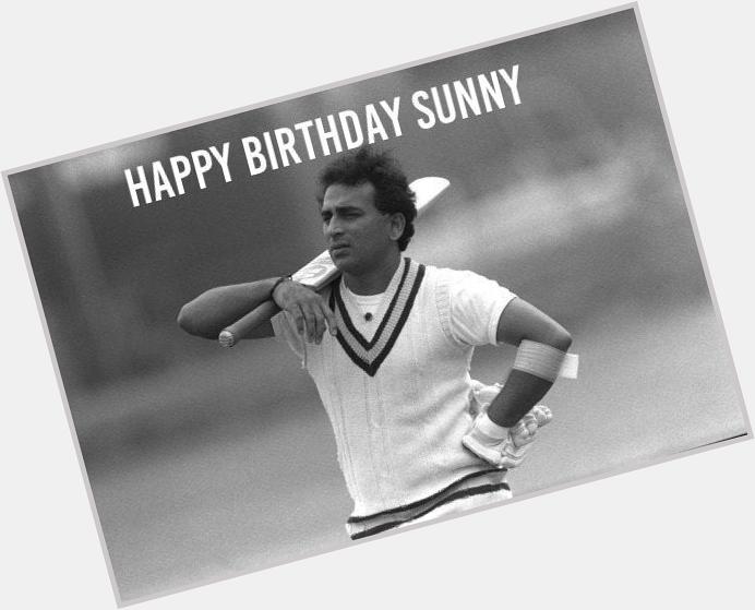 Wishing Great Legendary Batsman Sunil Gavaskar garu a very happy birthday...      