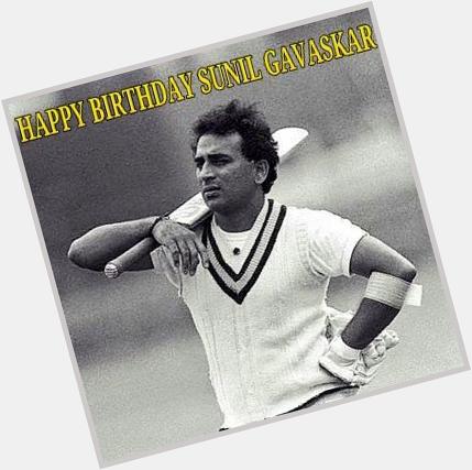 Happy birthday sunil gavaskar. The first player to remain not out from 1st ball till the last ball of an odi match. 