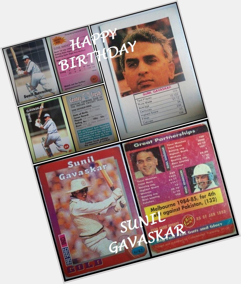 Happy Birthday Sunil Gavaskar    