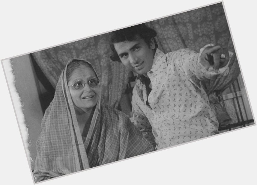 Happy birthday sir....               A rare pic of Sunil Gavaskar with his mother 