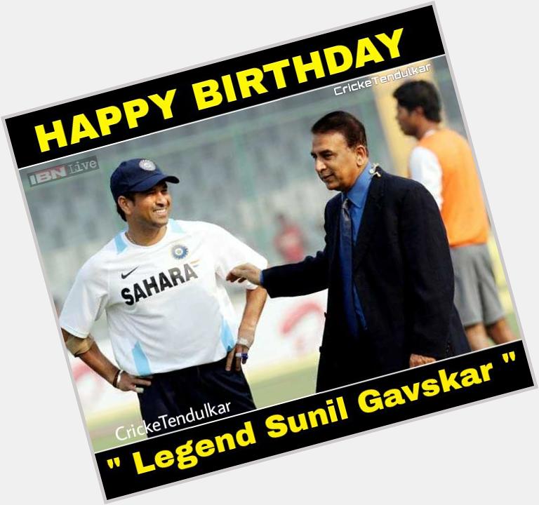 Happy Birthday Sunil Gavaskar sir
An absolute legend 