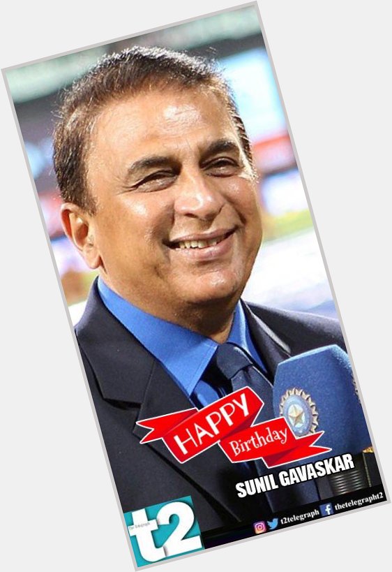 He made batting look elegant and effortless. Happy birthday Sunil Gavaskar 