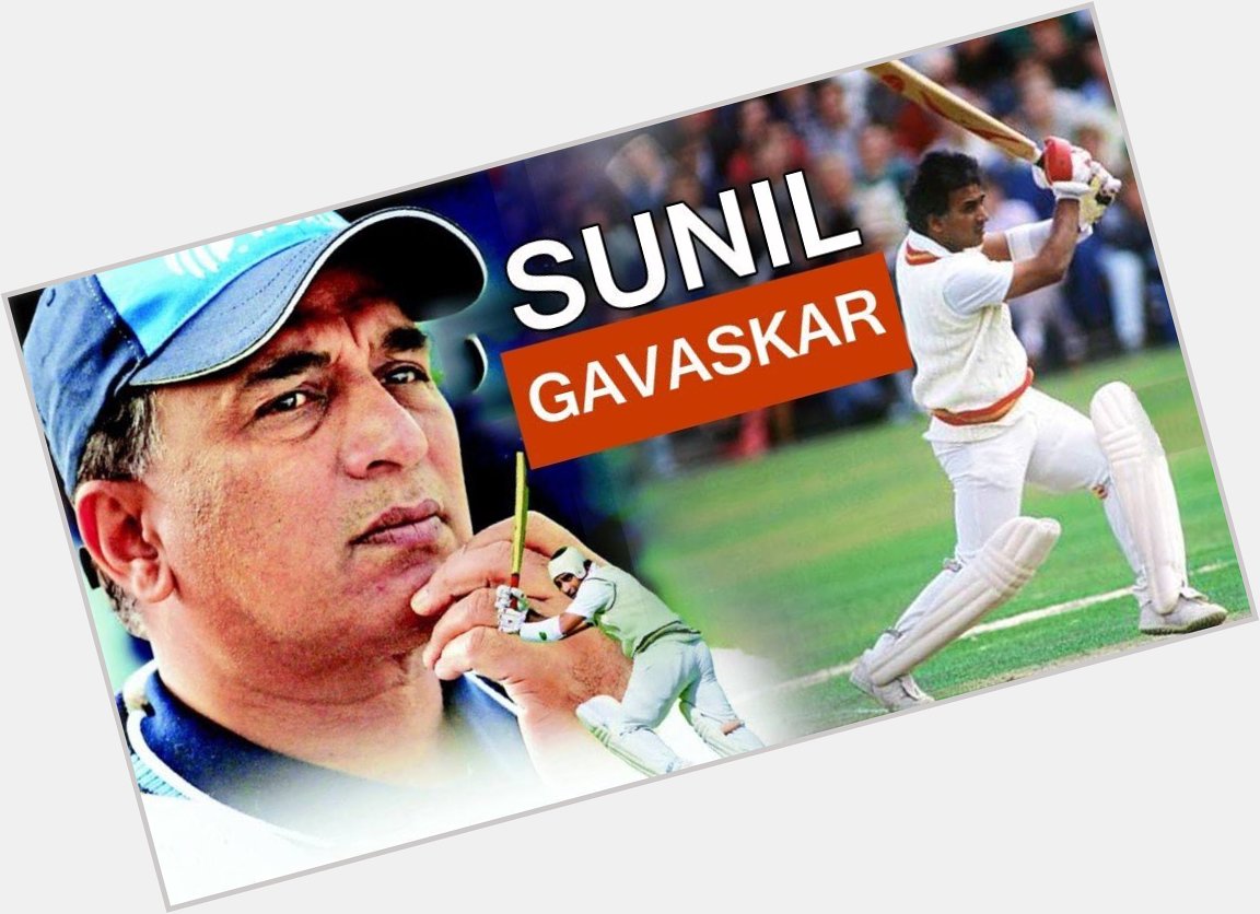 What a player sunil Gavaskar Wishing you very happy Birthday  