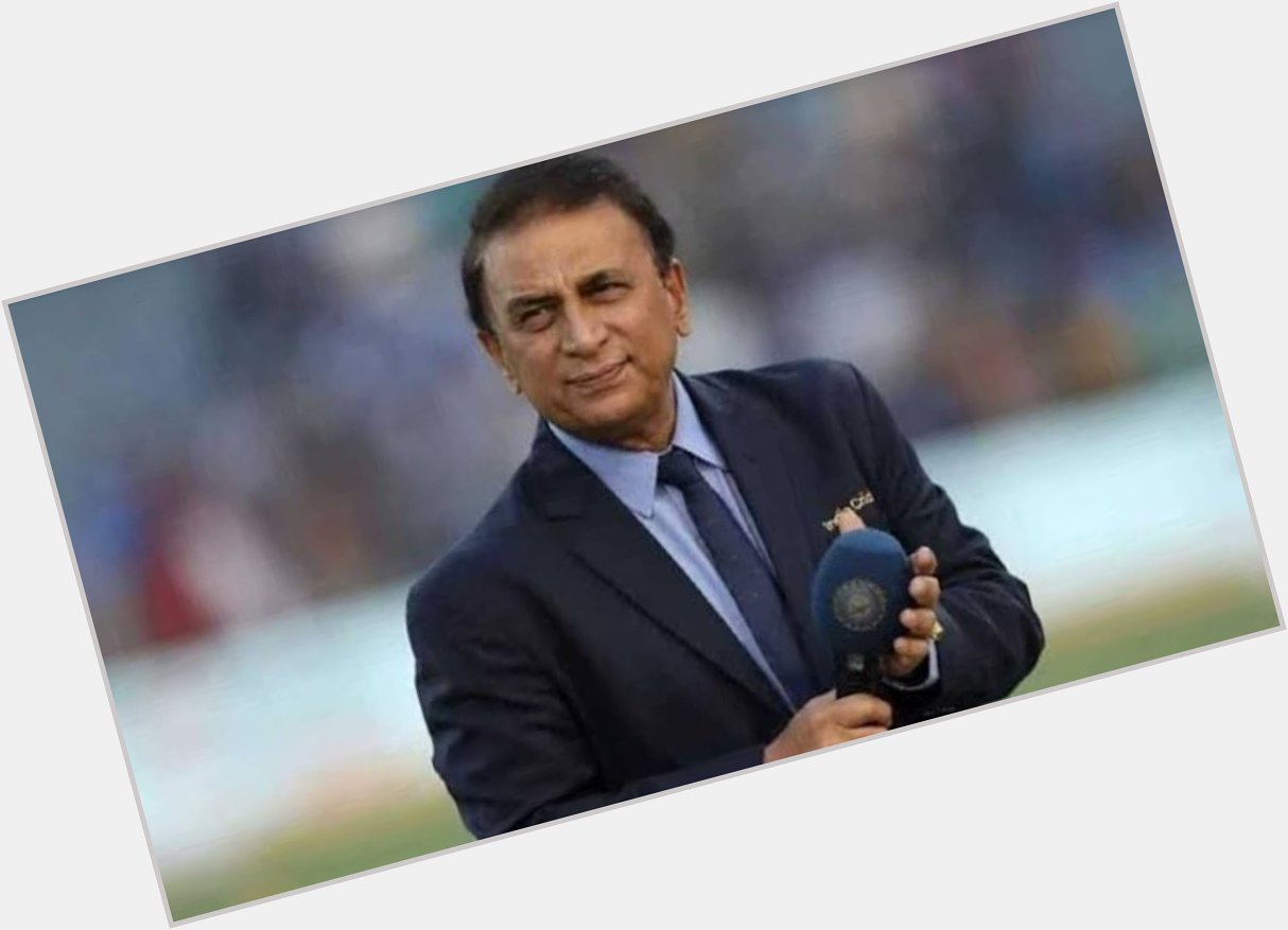 Happy Birthday Sir Sunil Gavaskar . Each shot played by you had given us the inspiration to play Cricket . 