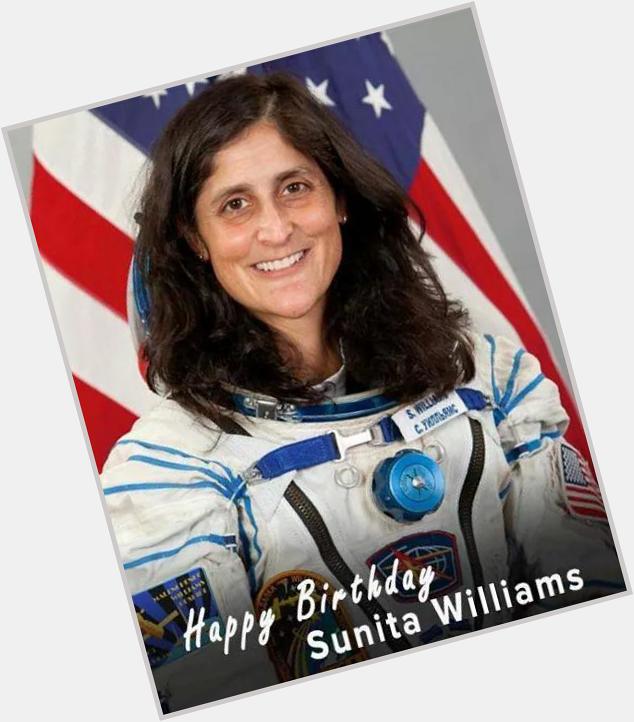Happy birthday Sunita Williams 