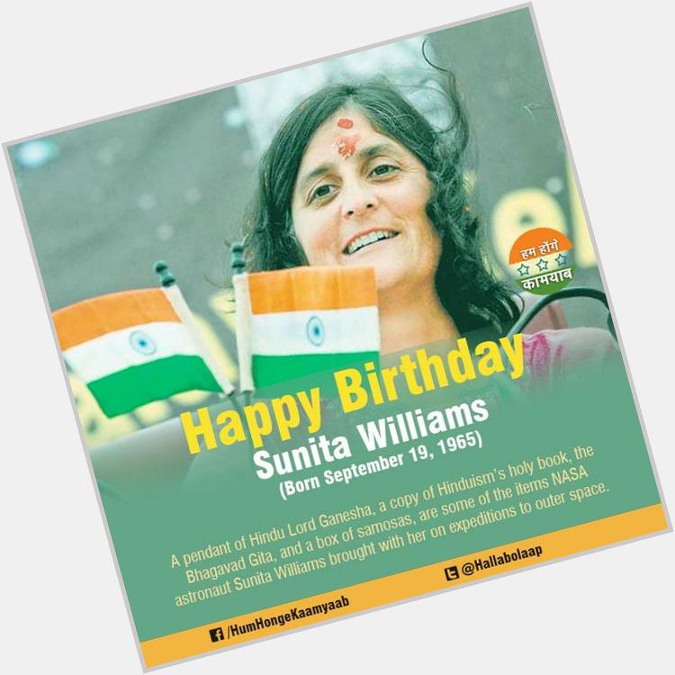" Happy Birthday Sunita Williams- "The Astronaut Who Brought Samosas Into Space" 