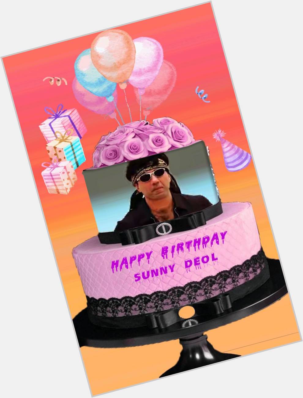 Happy Birthday And Happy Diwali Mr. Sunny Deol Big Fan 