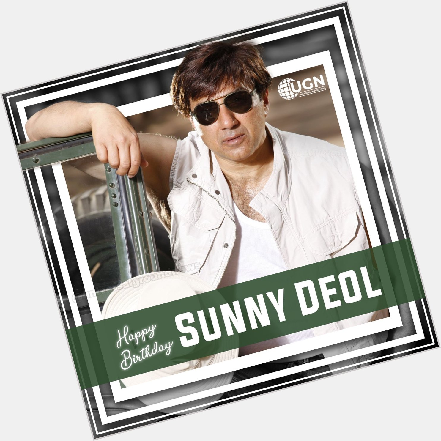UGN wishes Happy Birthday to SUNNY DEOL.     
