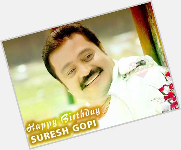Ticket4u Wishes a Very Happy Birthday to Actor Suresh gopi 