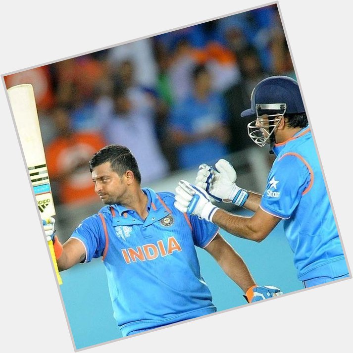 Wishing a very Happy Birthday to Indian middle order, Suresh Raina. 