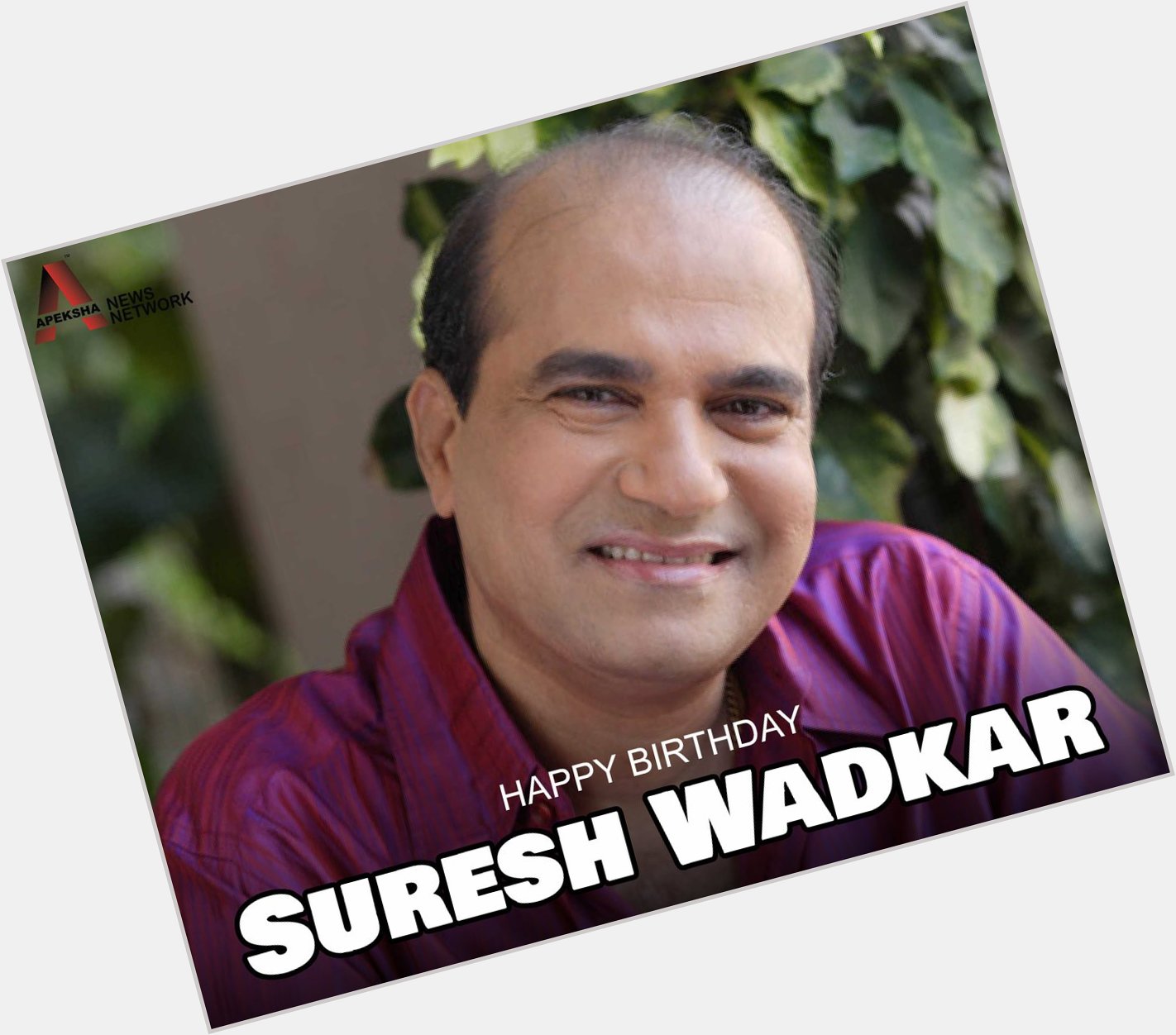 Happy birthday to the legend singer Suresh wadkar !!   
