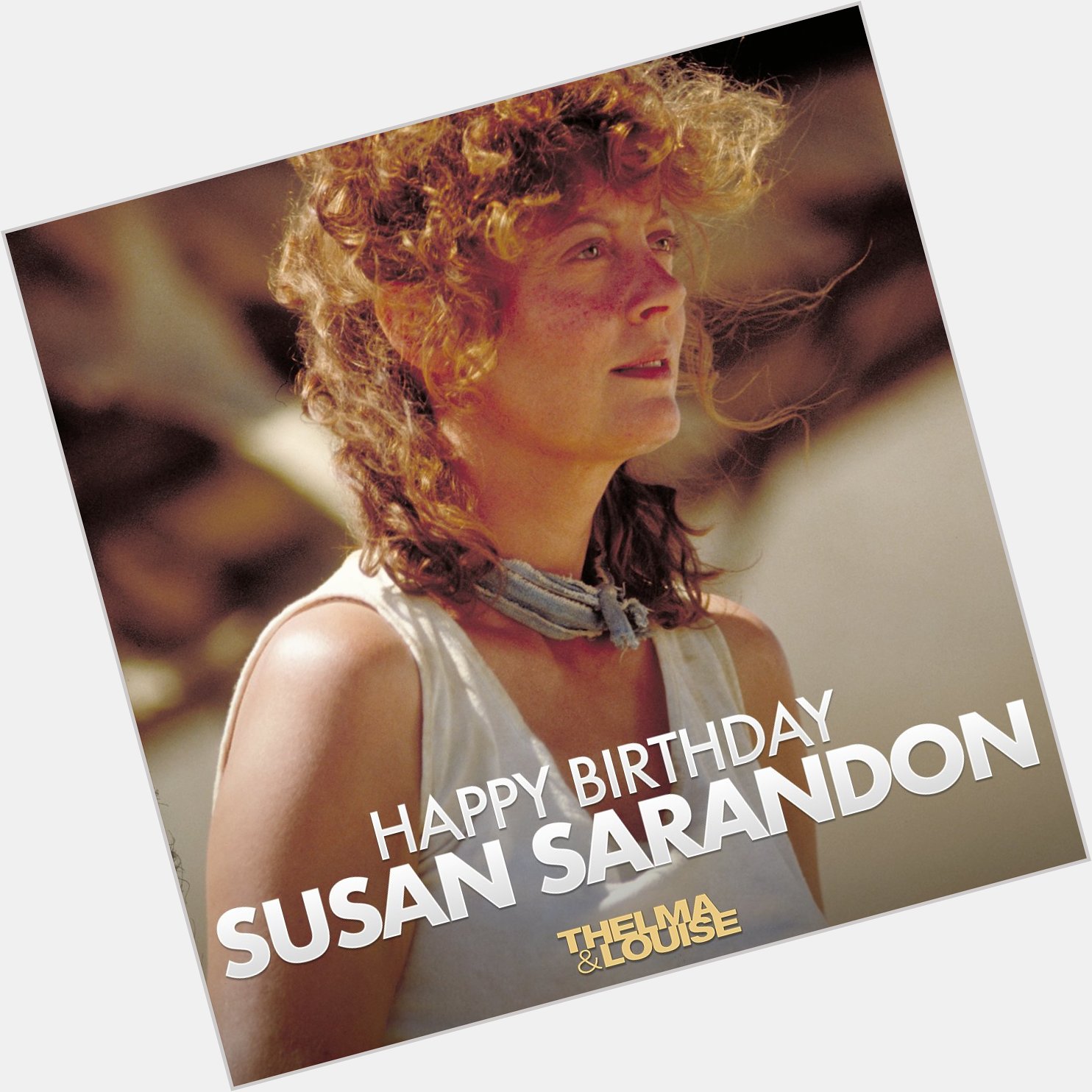Wish Susan Sarandon a very happy birthday today! 