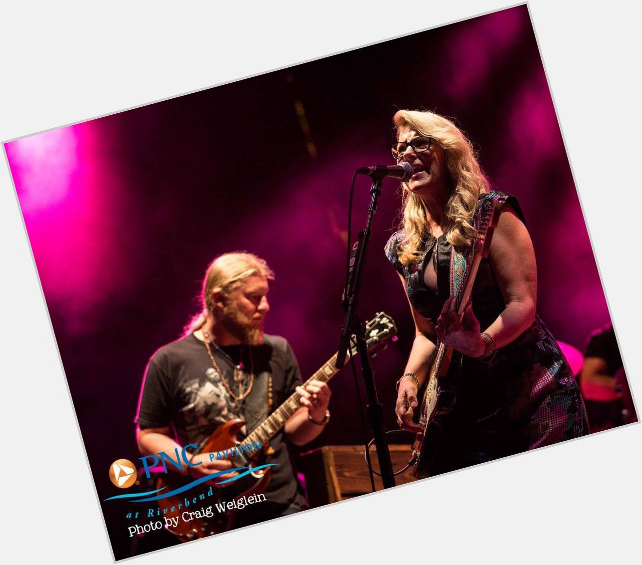 Happy birthday, Susan Tedeschi! Here\s a to at PNC Pavilion in 2016. 