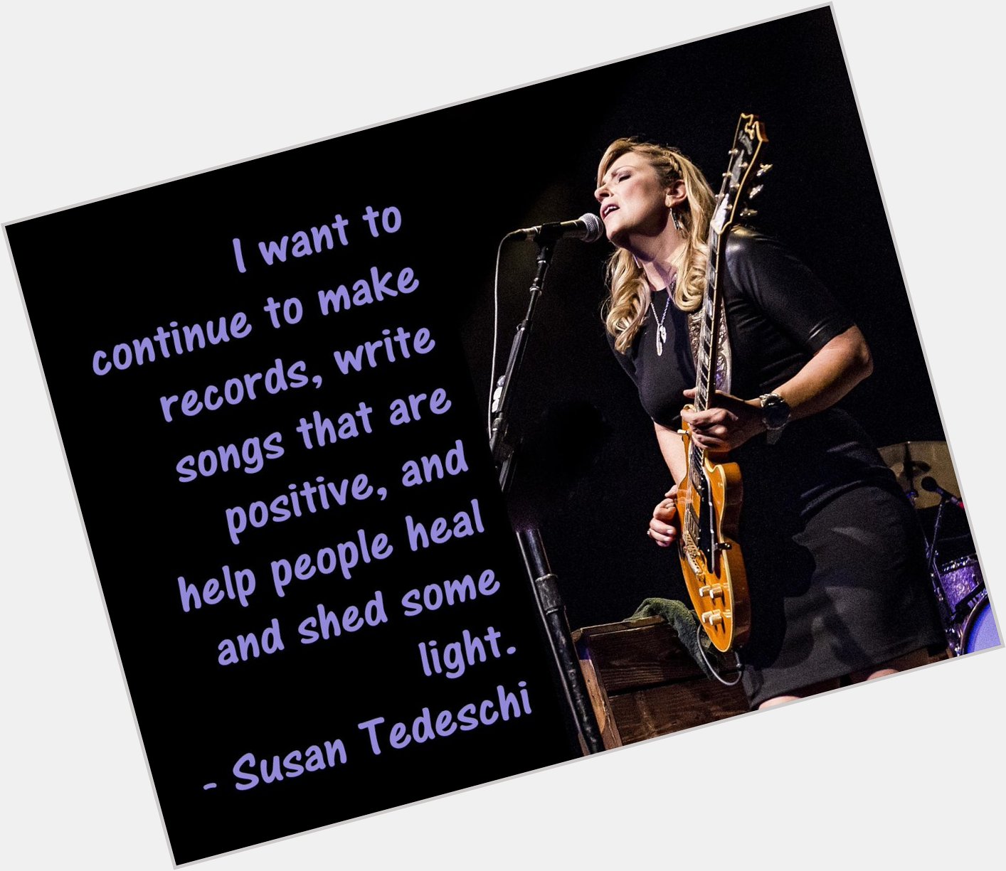 Happy 50th Birthday to Susan Tedeschi, who was born in Boston, Massachusetts on Nov. 9, 1970. 