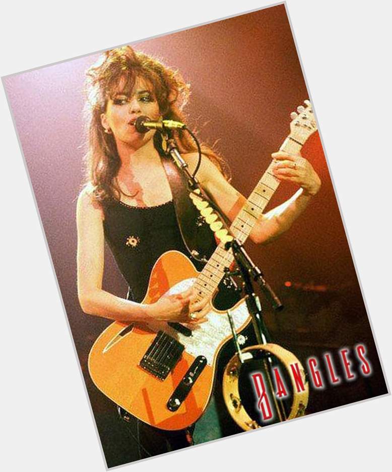 Happy birthday SUSANNA HOFFS!
Lead singer and guitarist for The Bangles
(January 17, 1959) 