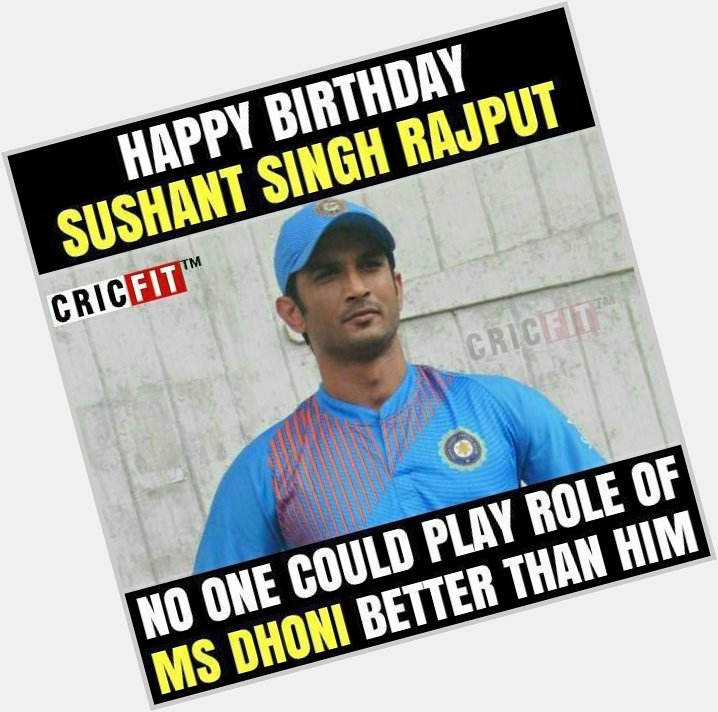 Happy Birthday Sushant Singh Rajput ! 
