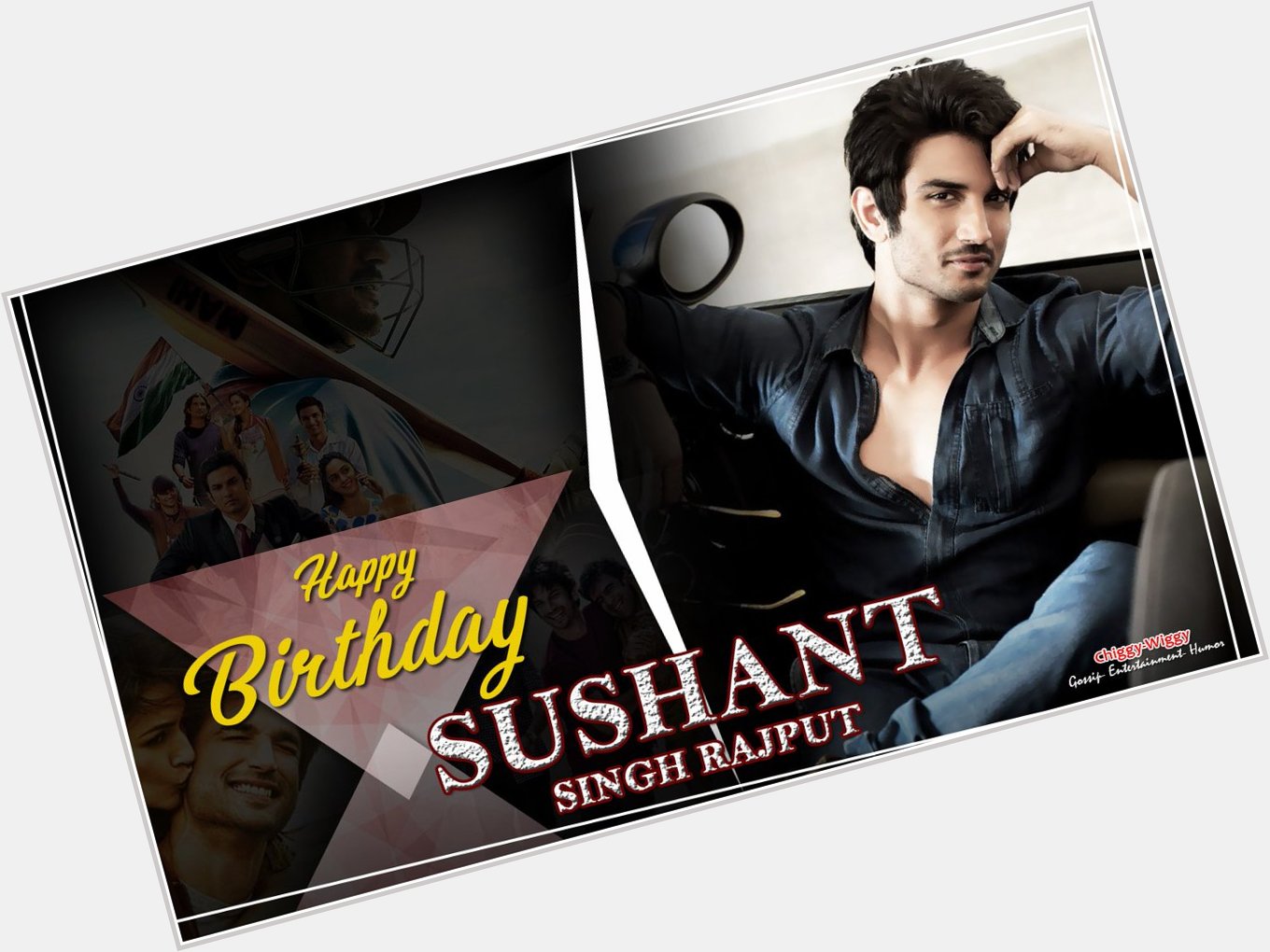 Happy Birthday Sushant Singh Rajput. One of the finest actor in  