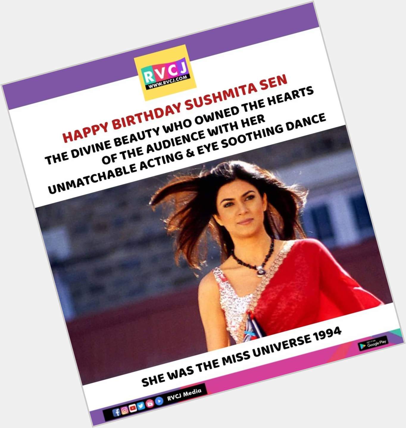 Happy Birthday Sushmita Sen      