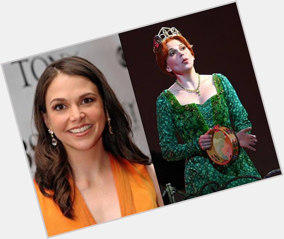 Happy 43rd Birthday to Sutton Foster! The actress who played Fiona in Shrek the Musical. 