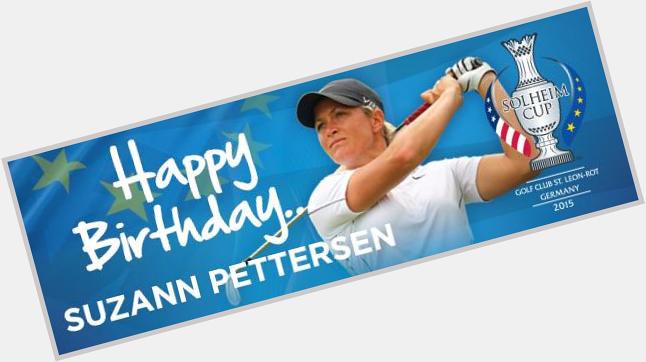 Happy Birthday Suzann Pettersen! All the Best!    