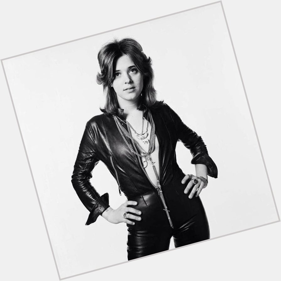 Happy Birthday to my step cousin in-law (once removed,) Suzi Quatro! 