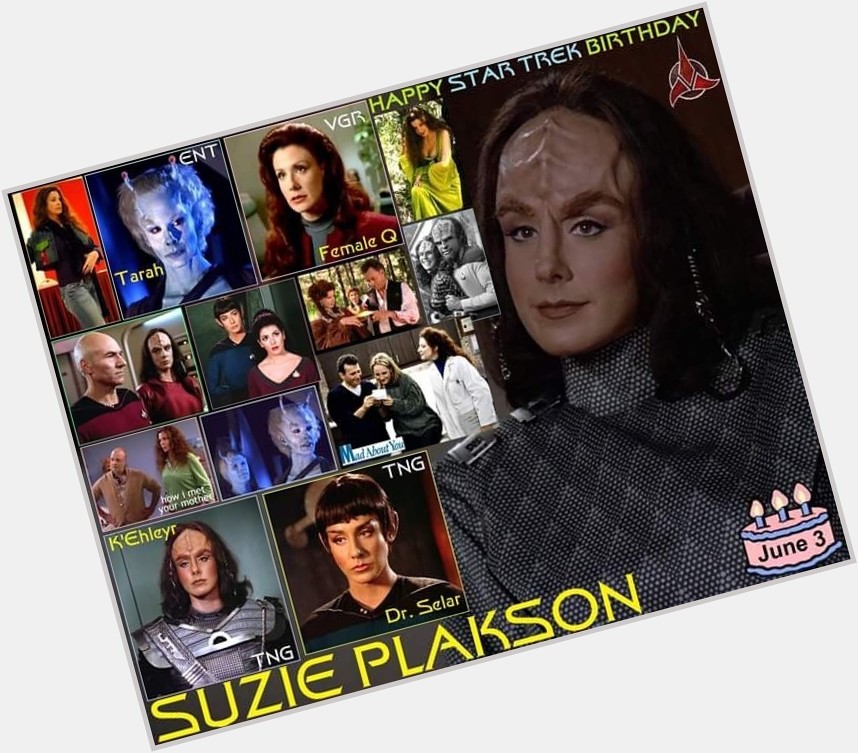 Happy birthday to Suzie Plakson who turns 65 today  