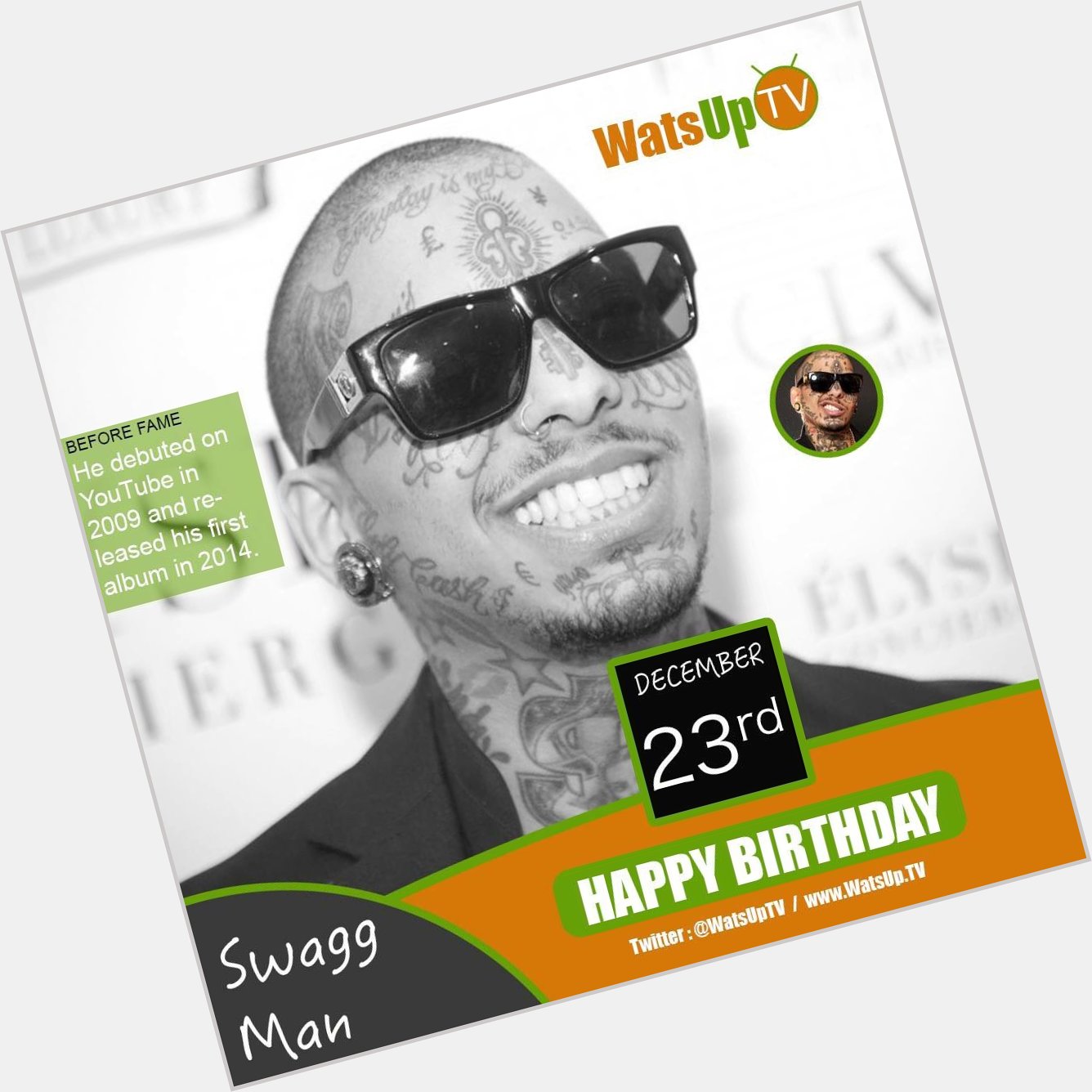 Happy Birthday Swagg Man - 