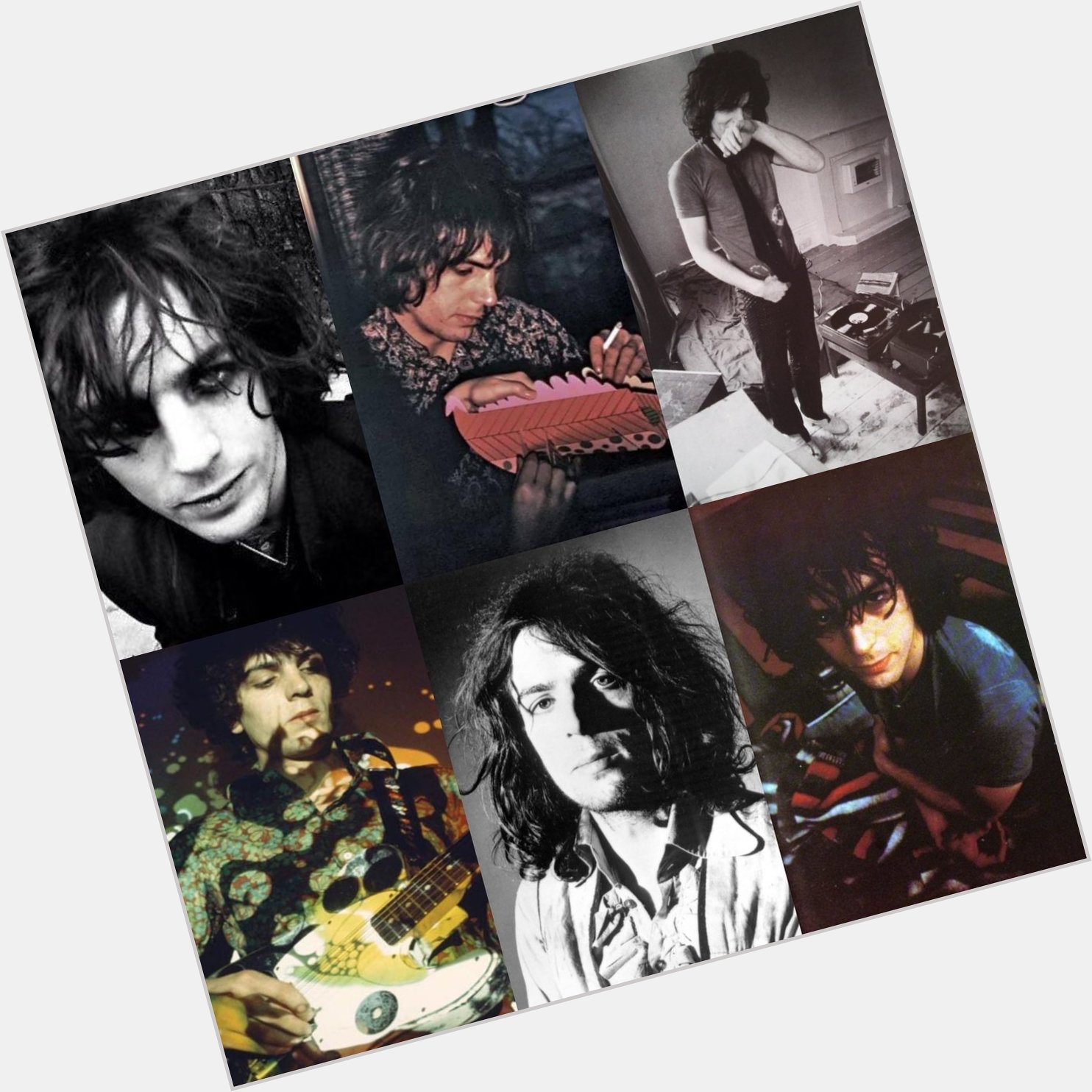 Happy birthday to the psychedelic genius, Syd Barrett 6 January 1946 - 7 July 2006 