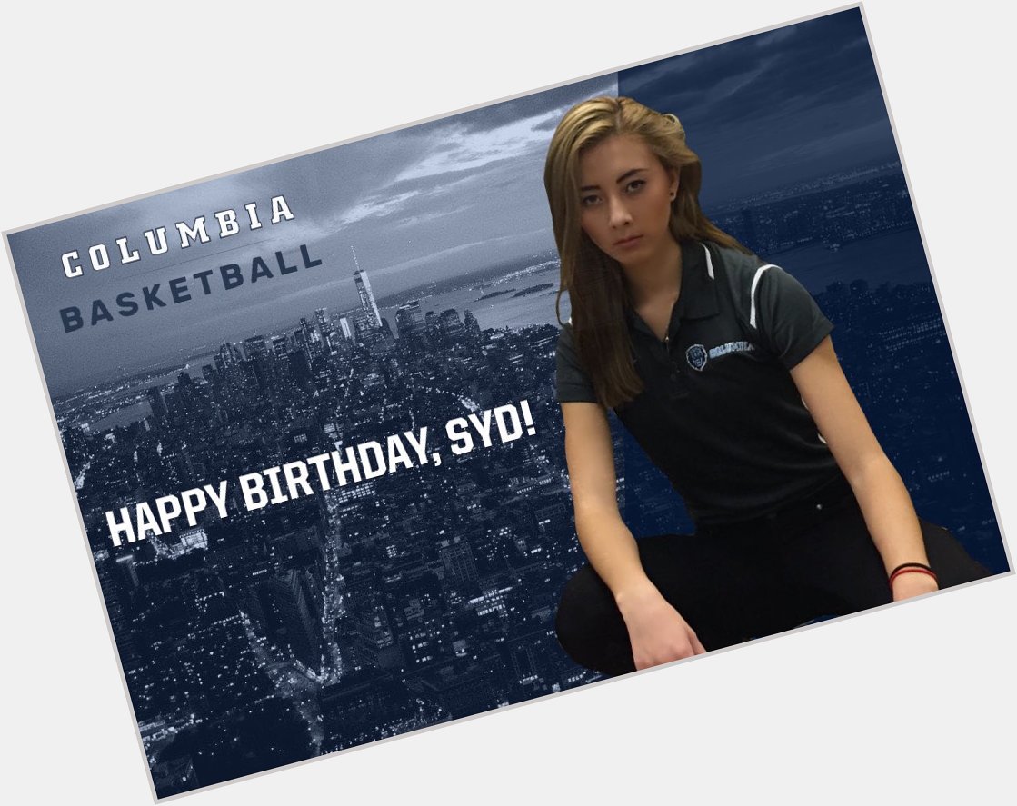 Happy Birthday to our Head Manager, Sydney Park! 