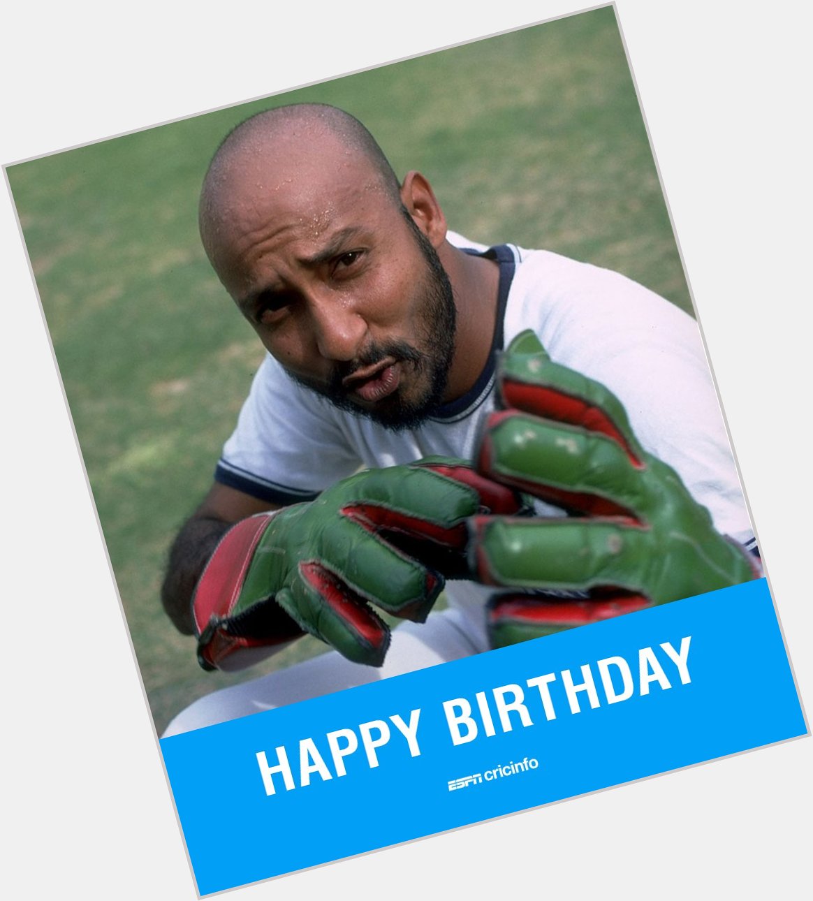   Happy birthday to former India keeper Syed Kirmani! 

 
