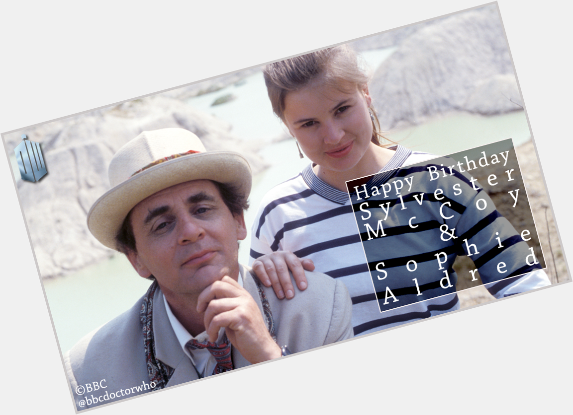 Happy birthday to the sensational Seventh Doctor & Ace, aka Sylvester McCoy and 