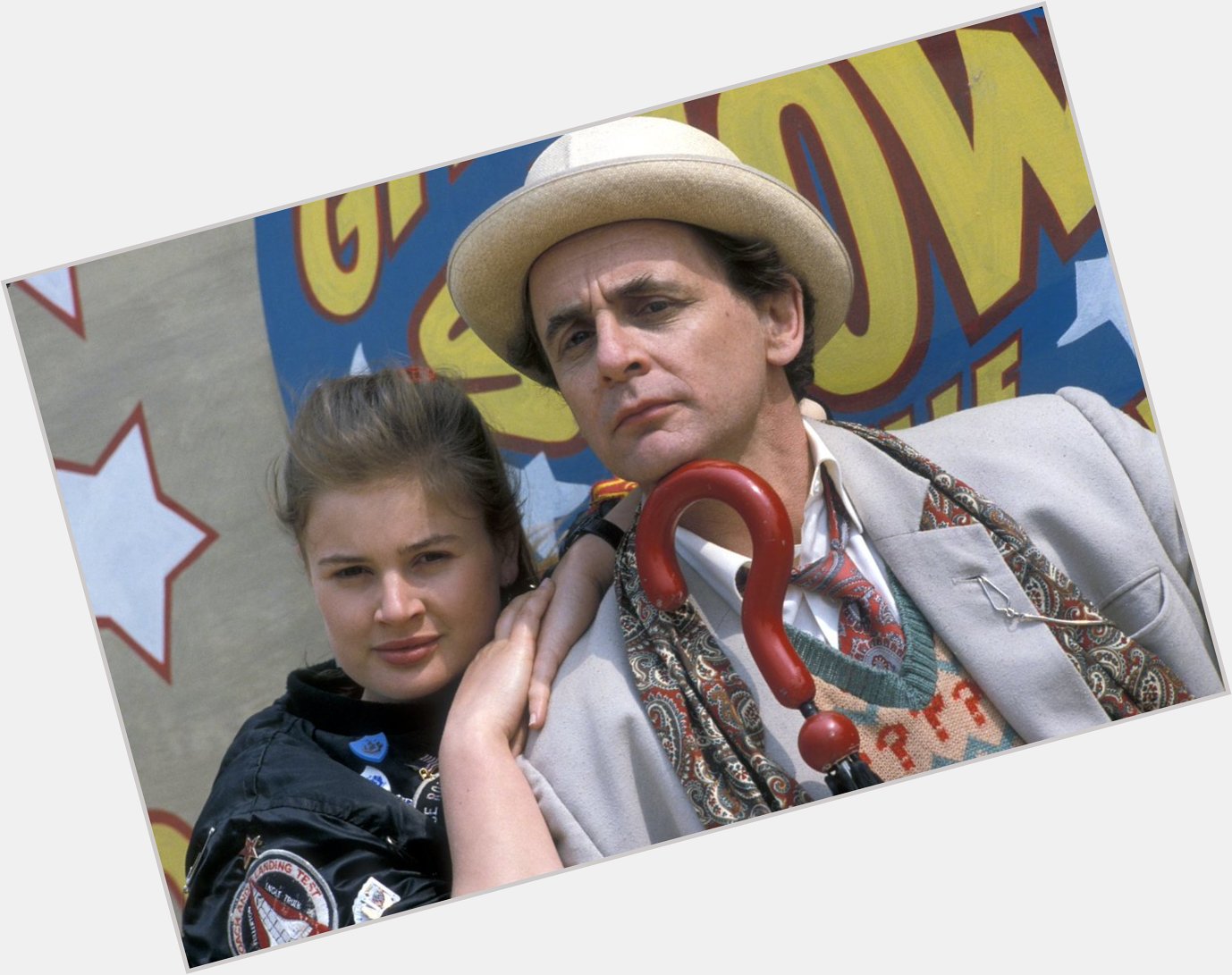 Happy Birthday to Sophie Aldred and Sylvester McCoy who played Ace & the 7th Doctor!  