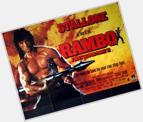 Happy Birthday to SYLVESTER STALLONE..great selection of his classic film posters available at  