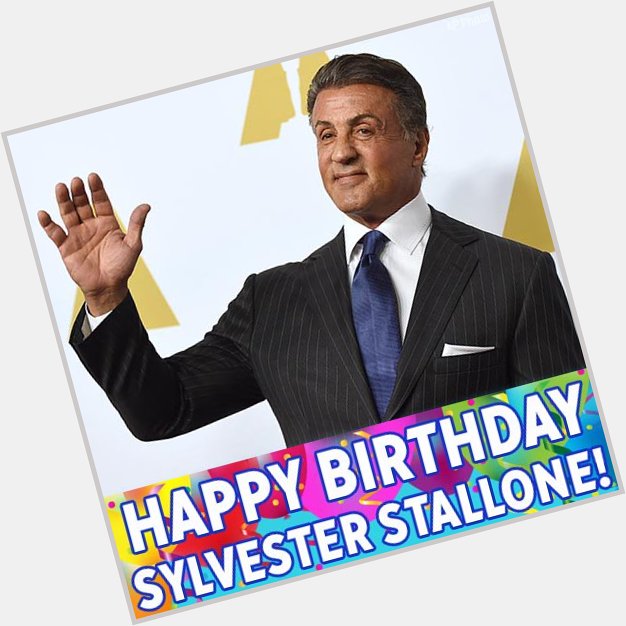 Happy birthday to the \"Italian Stallion,\" Sylvester Stallone! 
