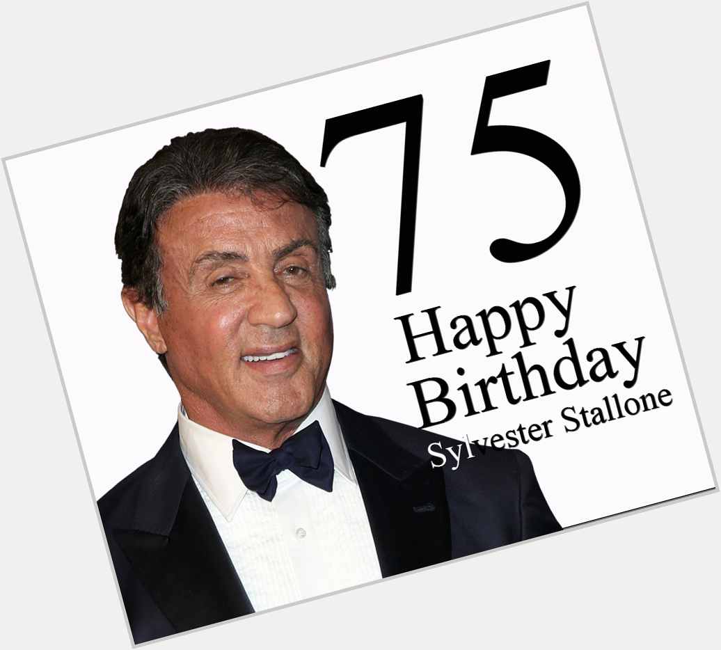 Join us in wishing a happy 75th birthday to actor Sylvester Stallone!  