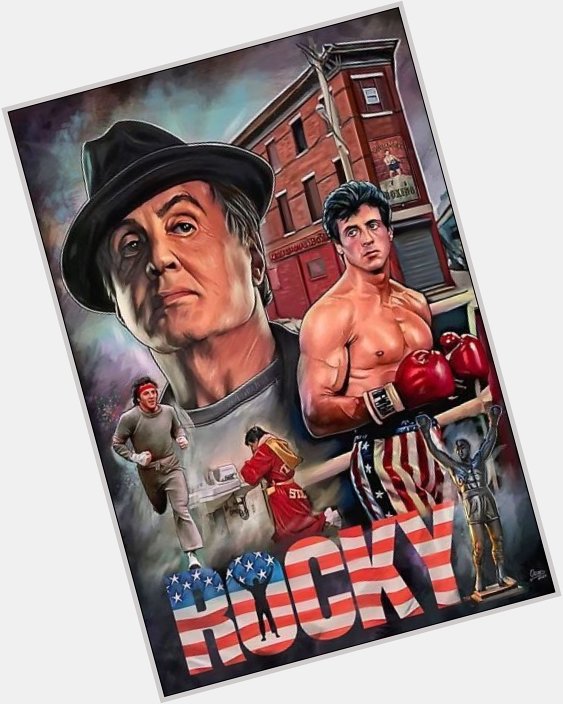 Happy 75th Birthday to the great Sylvester Stallone! 