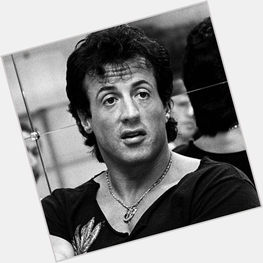 Happy  birthday to the legendary Sylvester Stallone he turn 75 today..  
