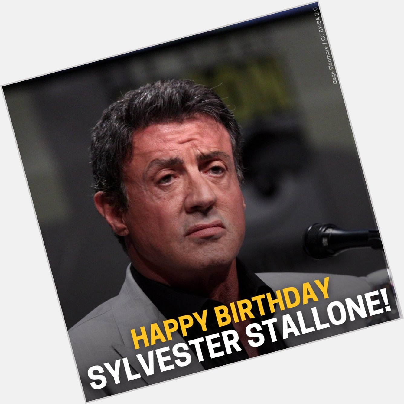 HAPPY BIRTHDAY What is your favorite Sylvester Stallone movie 