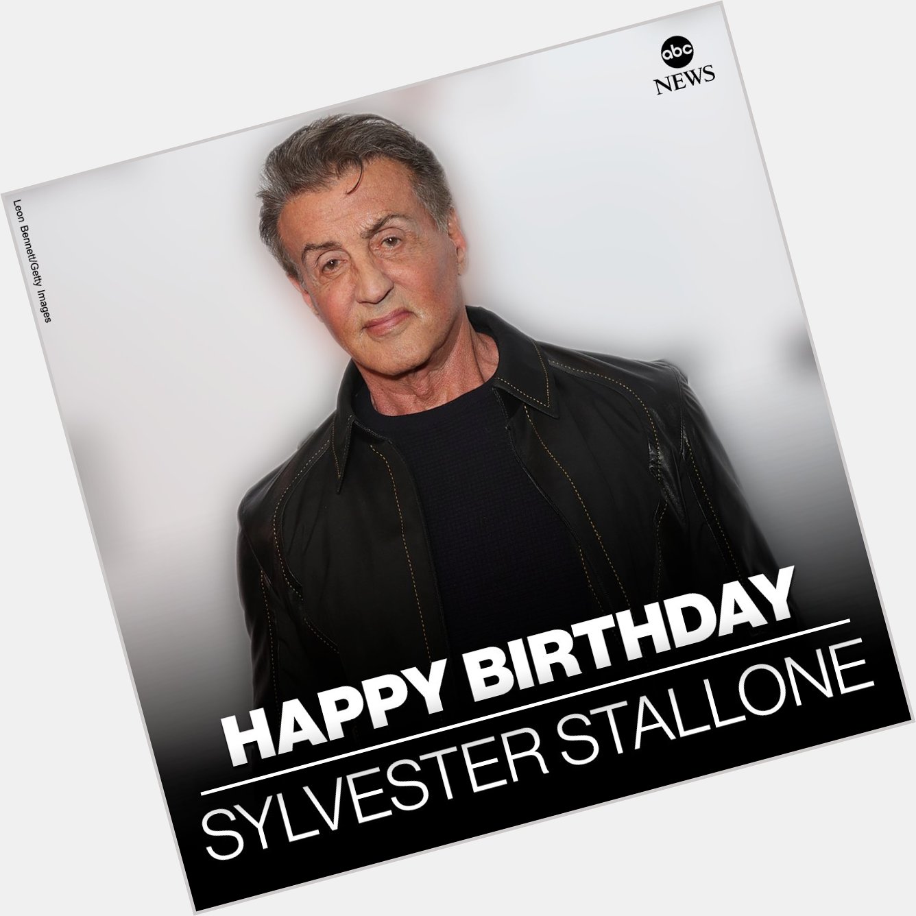 HAPPY BIRTHDAY: Actor-director Sylvester Stallone is 76 today.  
