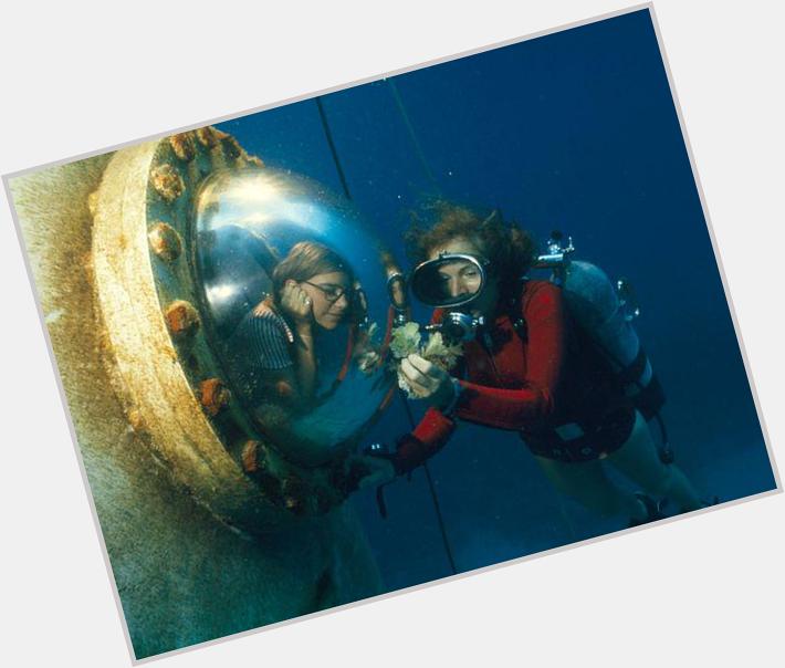Happy birthday marine biologist who has logged <7,000 hrs underwater! 