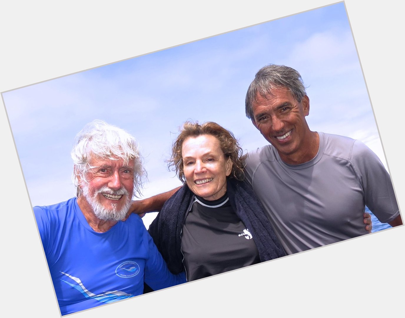To my dear longtime friend and colleague, Dr. Sylvia Earle, I wish you Happy Birthday from the bottom of the sea! 