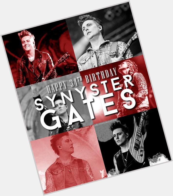 Happy birthday SYNYSTER GATES aka the sexiest man alive!  