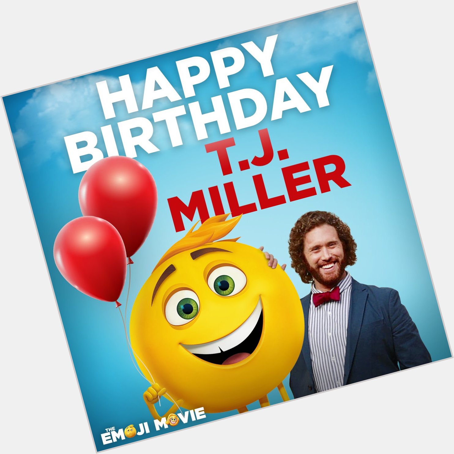 The similarity is uncanny. Happy Birthday to Gene himself, T.J. Miller!  