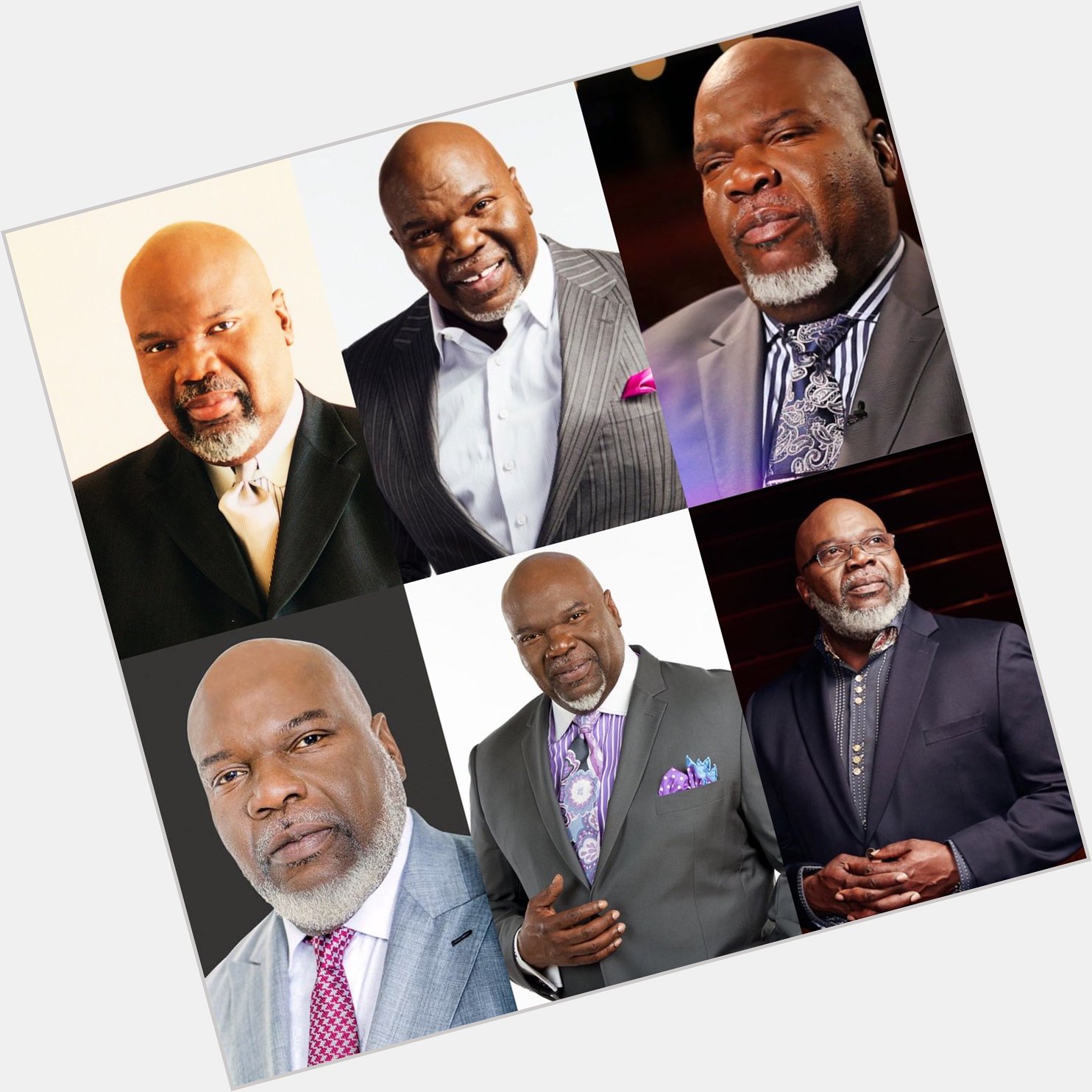 Happy 63 birthday to T.D Jakes .  Hope that he has a wonderful birthday.       