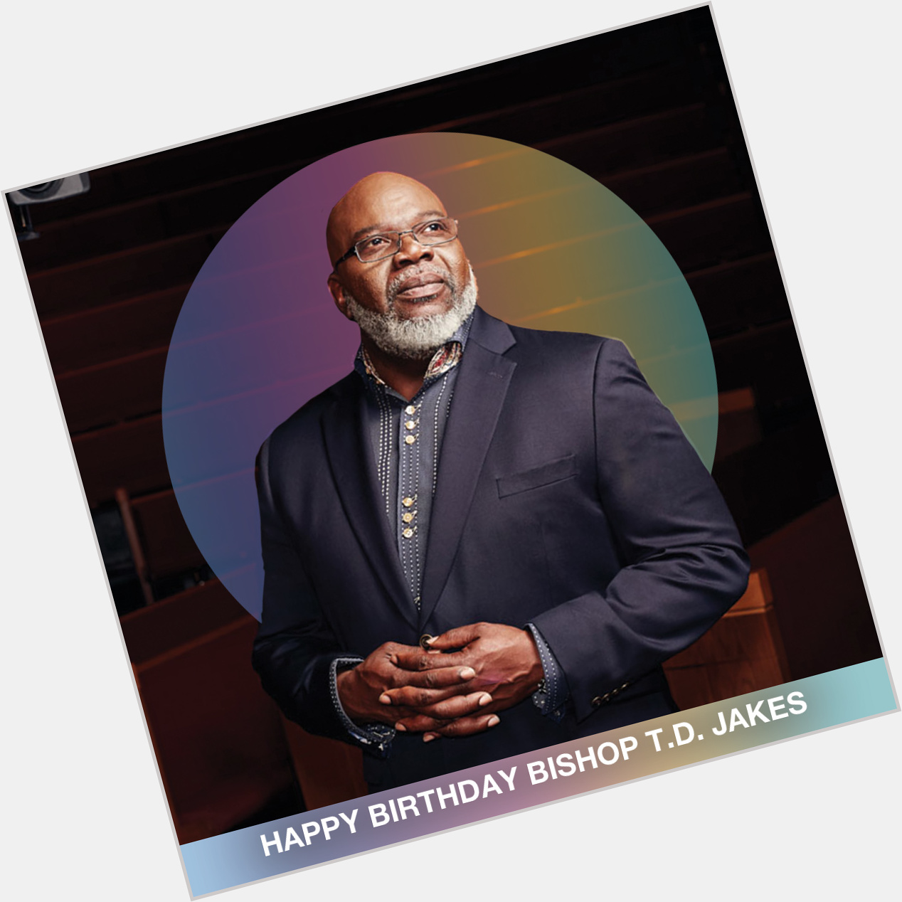 Happy Birthday to Bishop T.D. Jakes from Brother Toiriste, Bishop Rosie O\neal, and the entire KCC Family. 