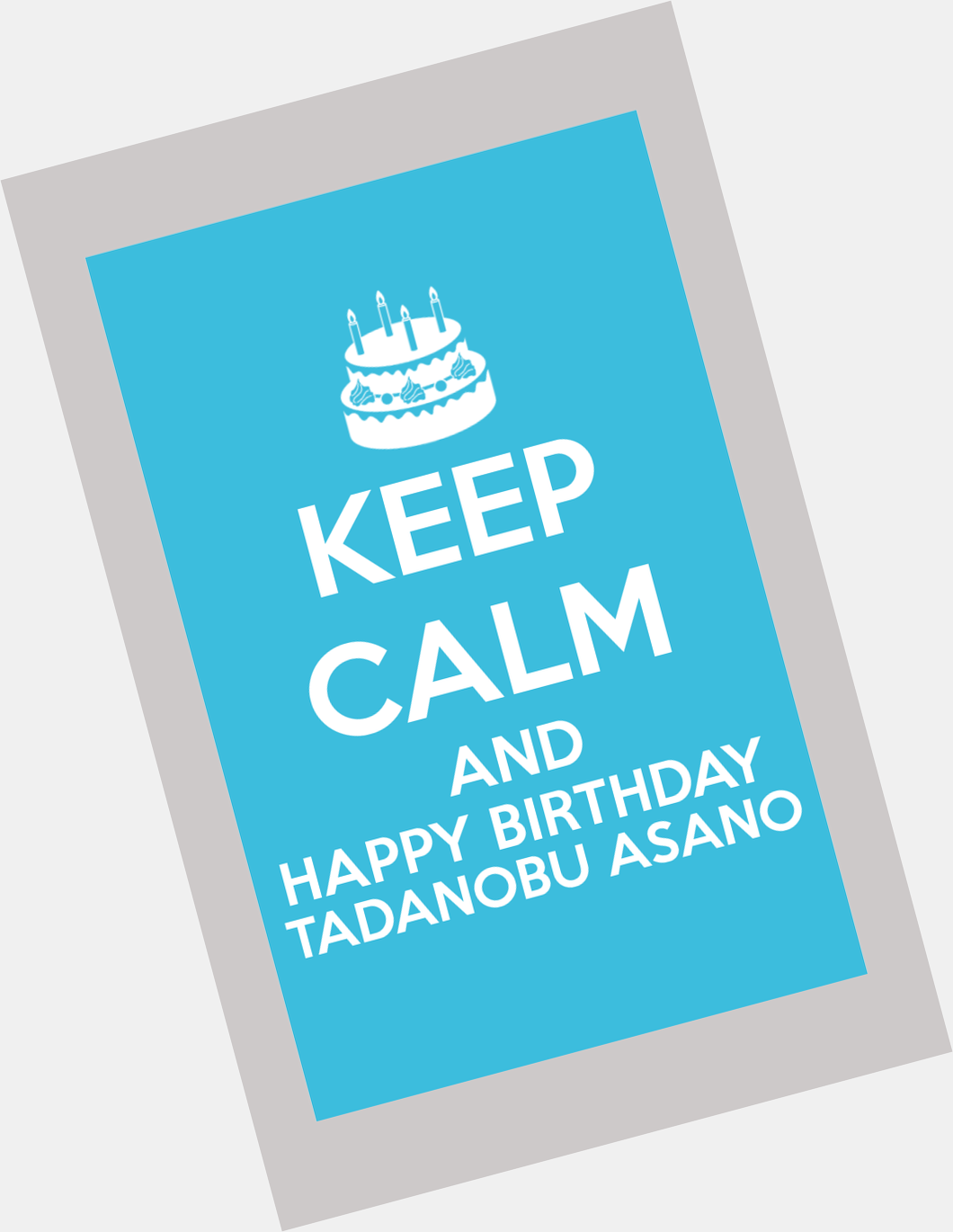 Happy birthday Tadanobu Asano      i love You  Kiss from Italy 
